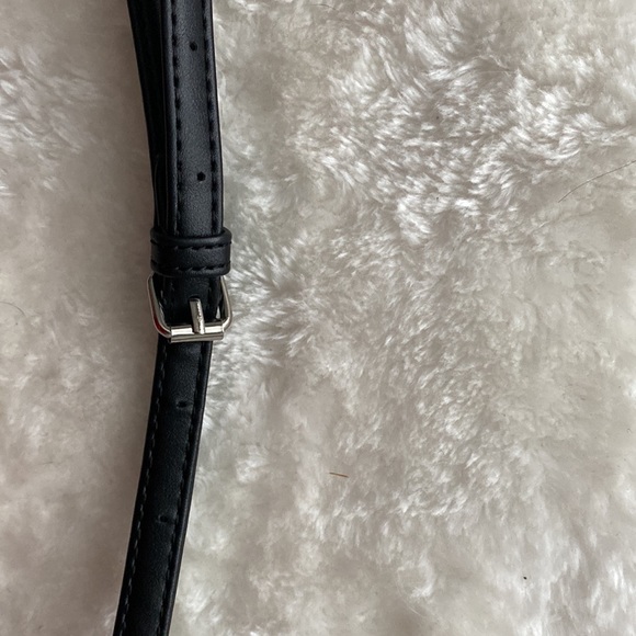 Nine West Crossbody Flap Wallet - Black - Picture 12 of 12